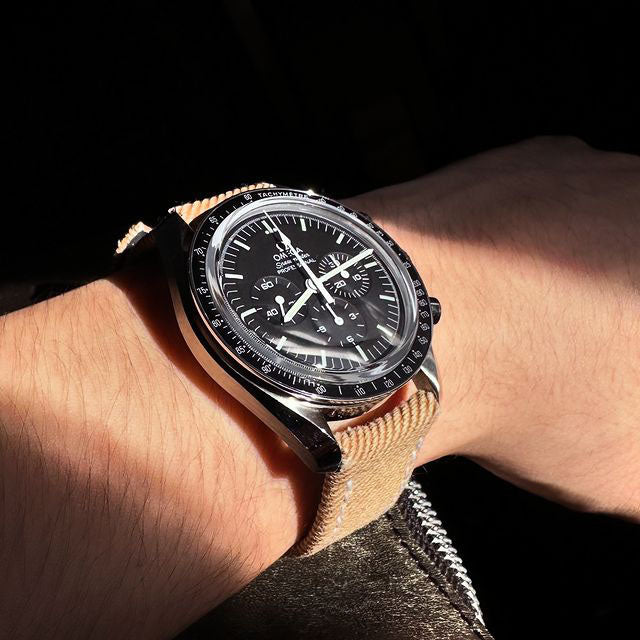 Ready Stock 20mm - Light Brown Denim Strap