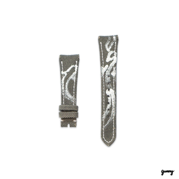 Grey Calli Denim Strap