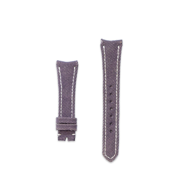 Purple Denim Strap