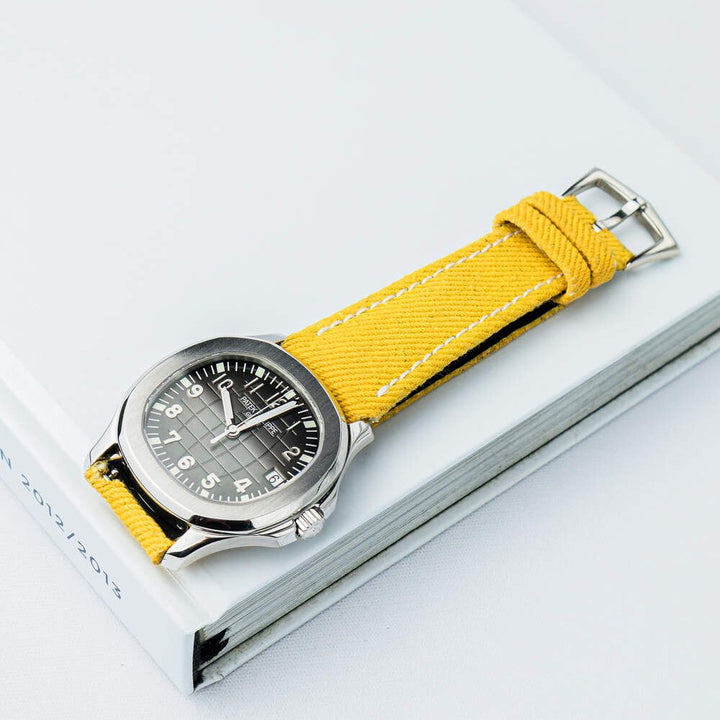 Yellow Denim Strap