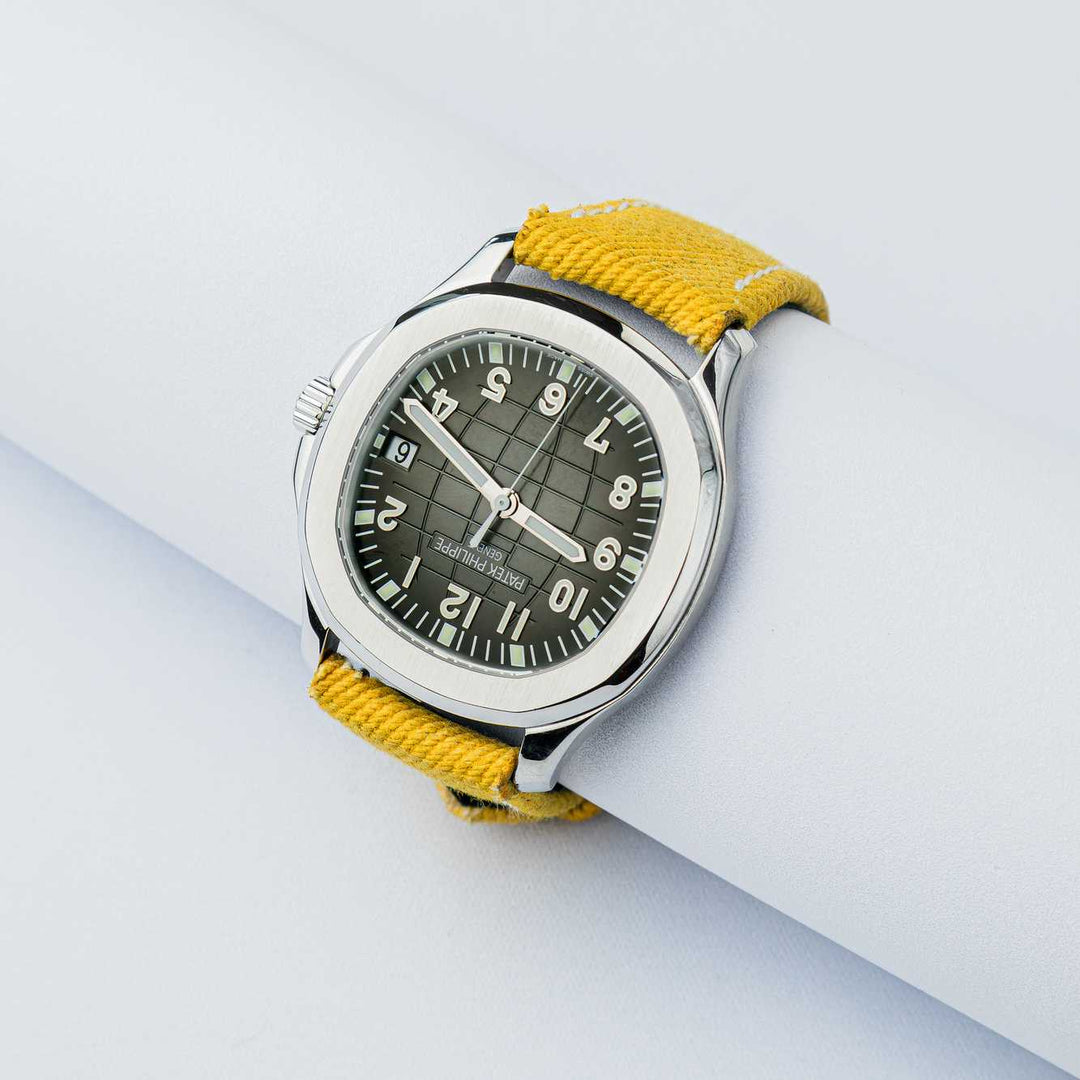 Yellow Denim Strap