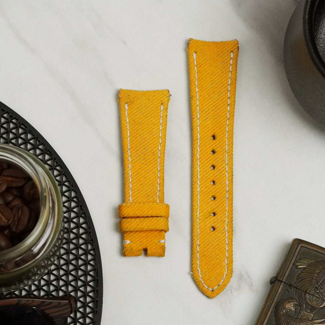 Ready Stock 22mm - Yellow Denim Strap