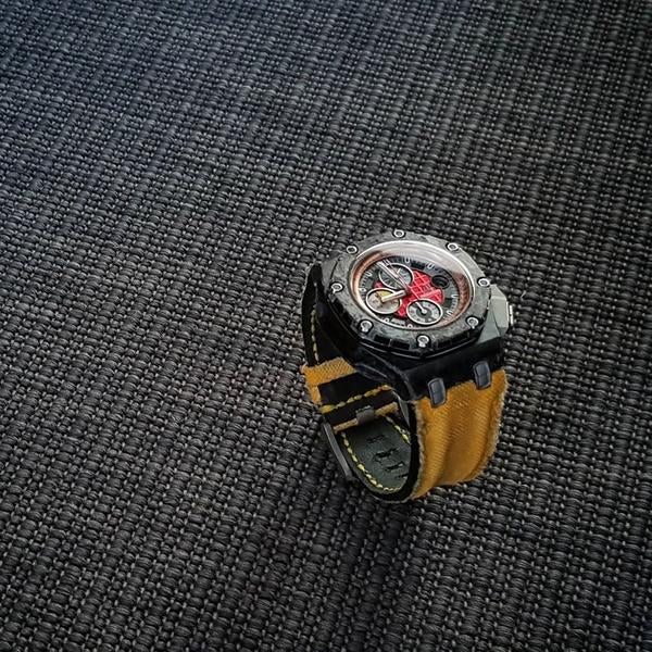Muscular Canvas Yellow