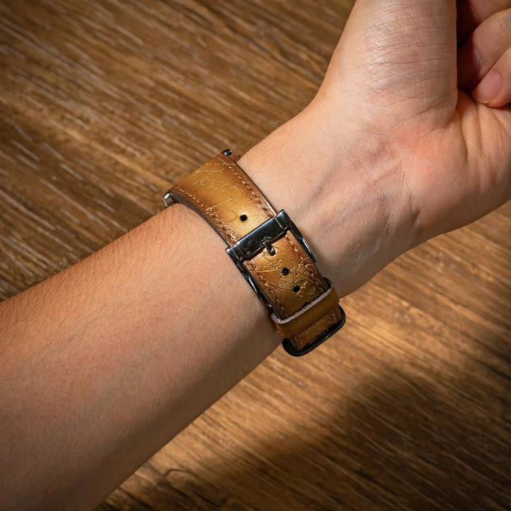 Gold Patina Scritto