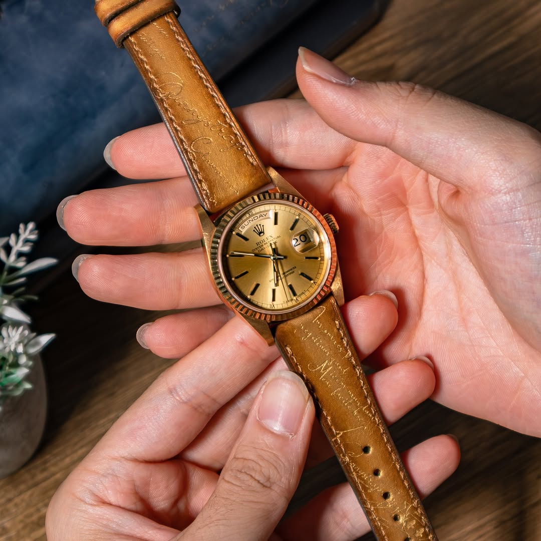Gold Patina Scritto