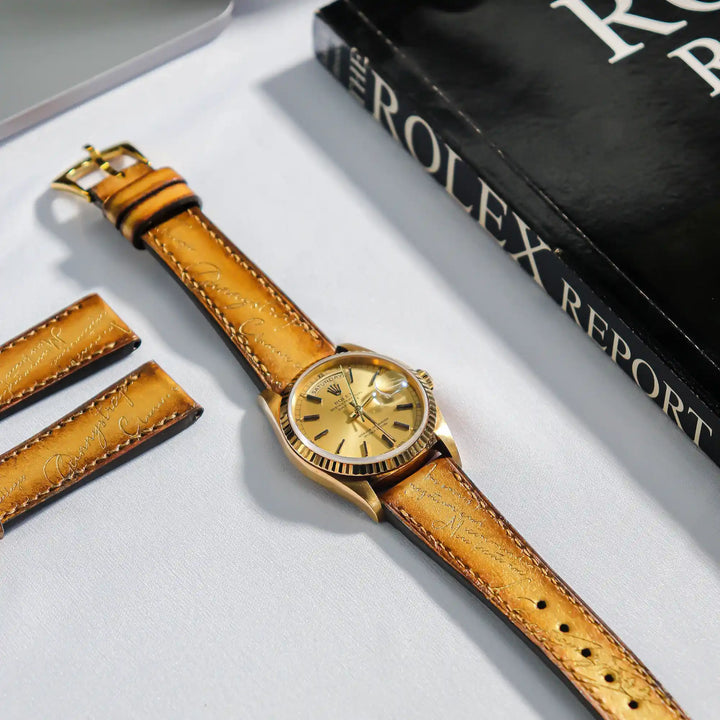 Gold Patina Scritto