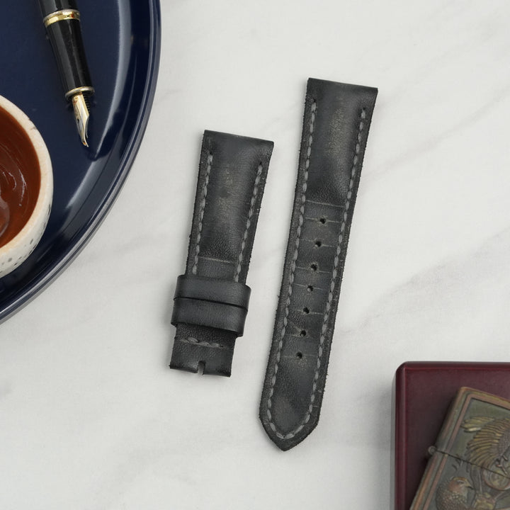 Rolex Straps - Grey Arillo