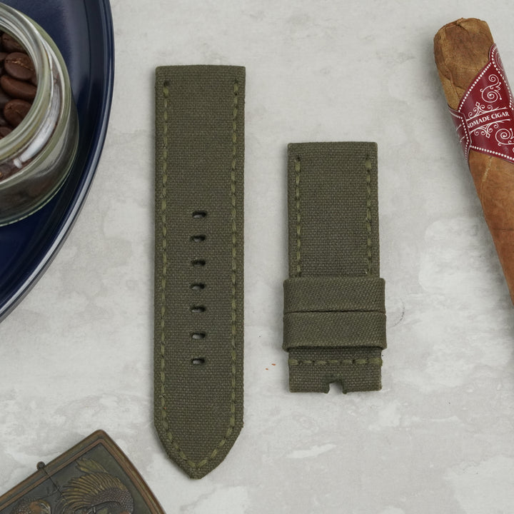 Ready Stock 26mm - Japanese Canvas Basil