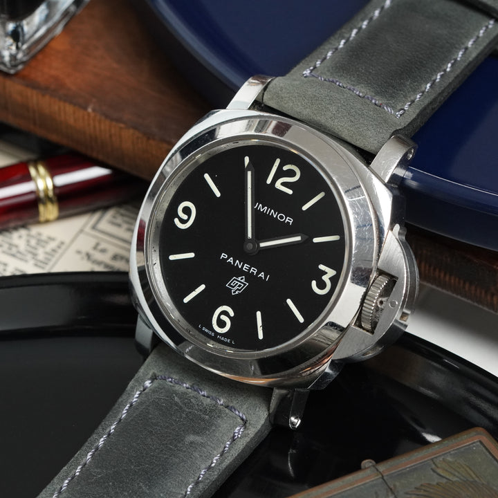 Panerai Luminor Straps - Jet Black