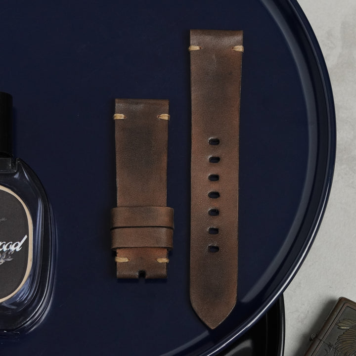 IWC Straps - Minimalist Chocolate