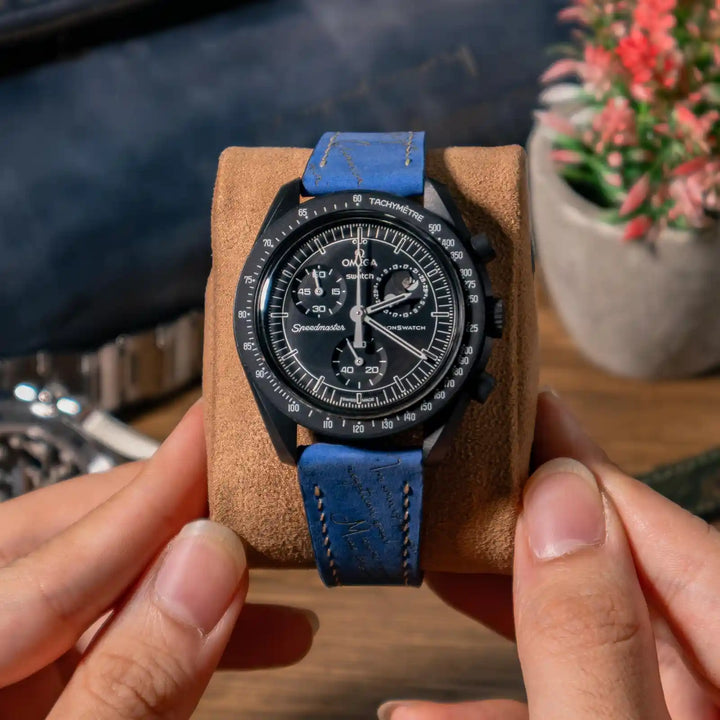 Nubuck Blue Scritto