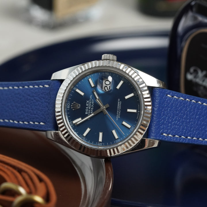 Rolex Straps - Pebble Ultramarine
