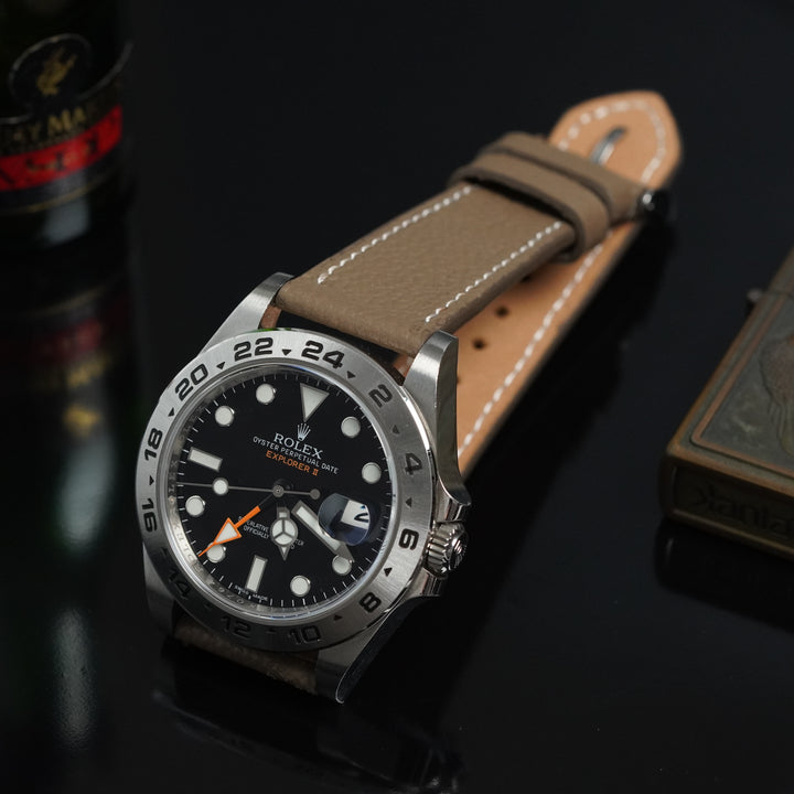 Rolex Straps - Pebble Taupe
