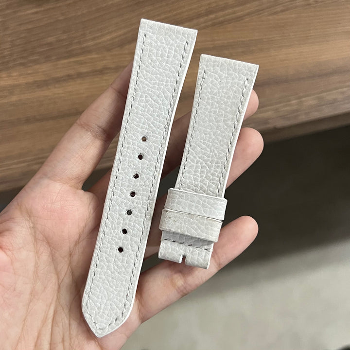 Rolex Straps - Pebble White