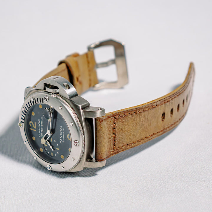 Panerai Submersible Straps - Vague Brown Strap