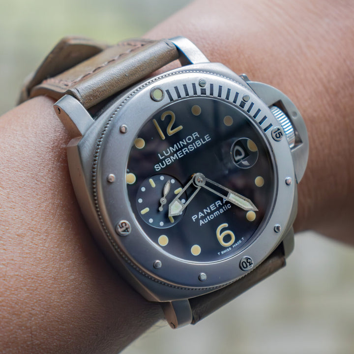 Panerai Submersible Straps - Vague Brown Strap