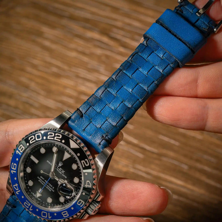 Weaved 360 Blue Patina