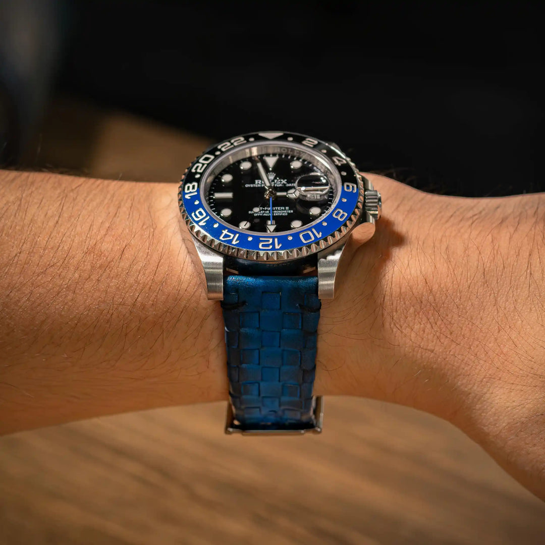 Weaved 360 Blue Patina