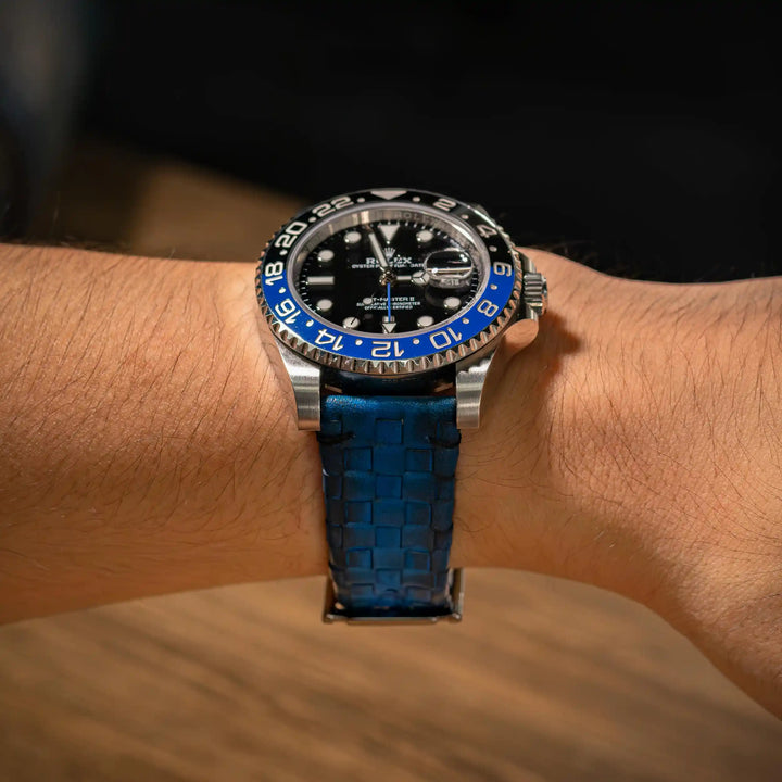 Weaved 360 Blue Patina