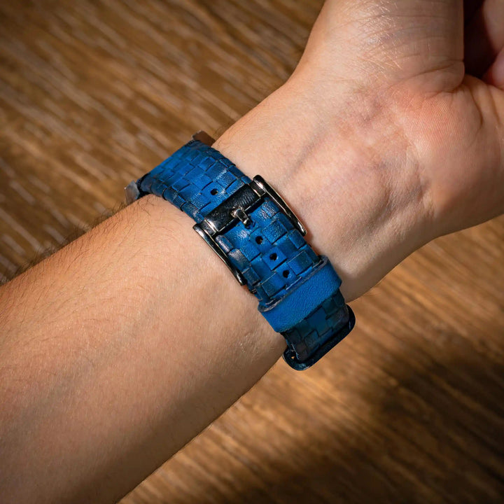 Weaved 360 Blue Patina