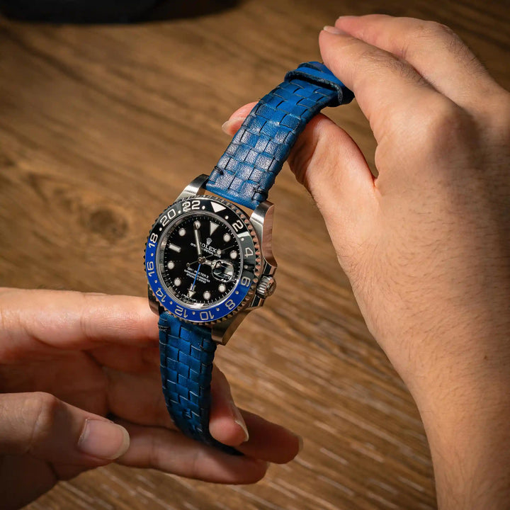 Weaved 360 Blue Patina