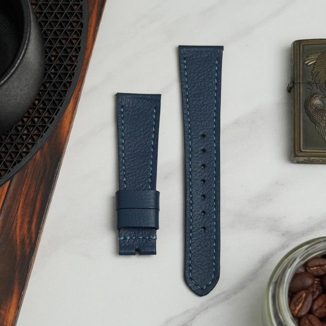 Rolex Straps - Pebble Airforce Blue